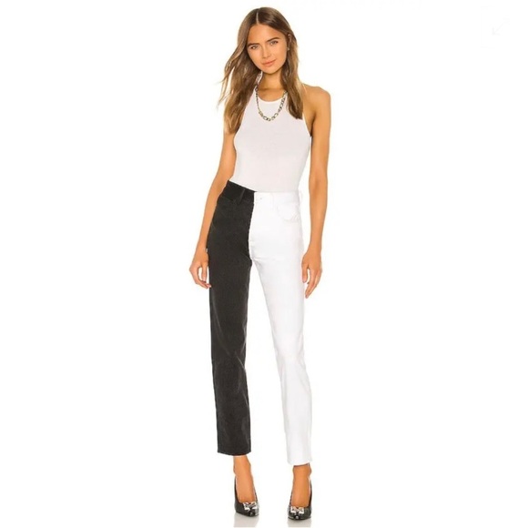 REVOLVE Lovers and Friends Super High Rise Harley in Same Difference Size 26 - Picture 2 of 8